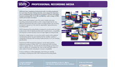 Desktop Screenshot of hhbrecordingmedia.com
